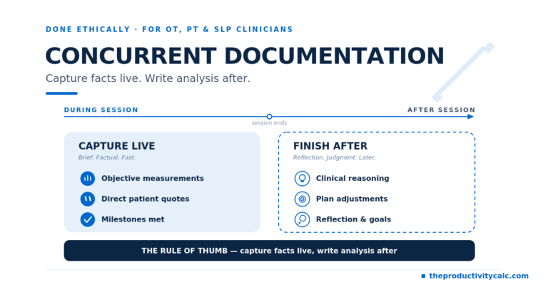 Concurrent Documentation, Done Ethically