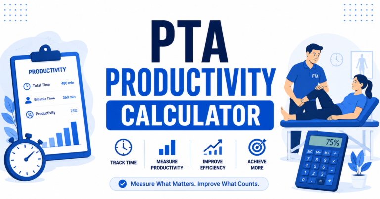 PTA Productivity Calculator